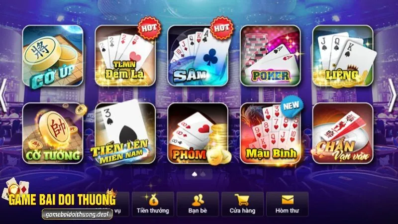 Danh mục game bài đổi thưởng nổi bật